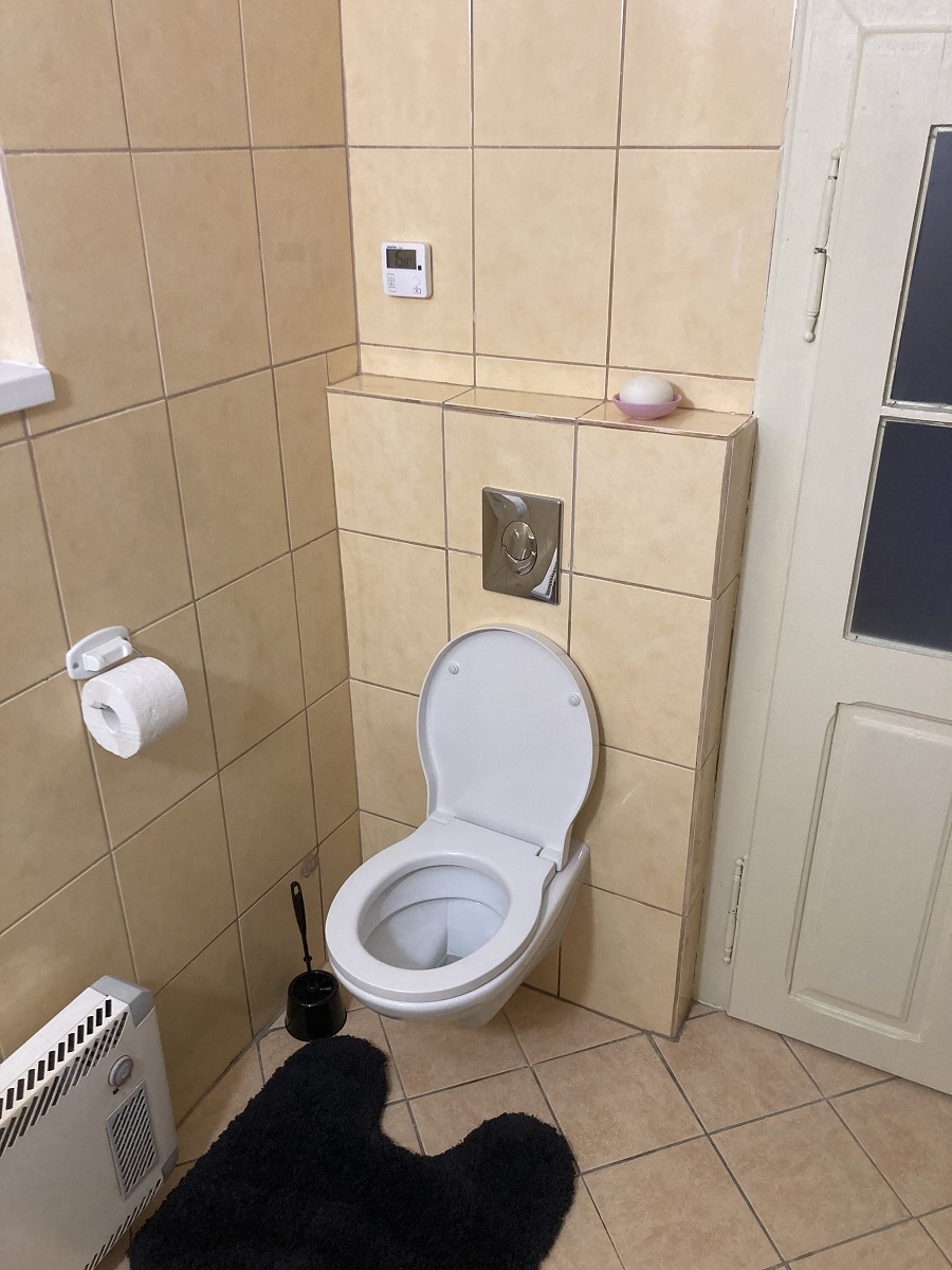 Chalupa Pusté Žibřidovice koupelna spodní wc